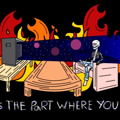 SKULL BLUE TRANS Thumbnail