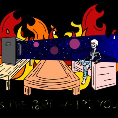 SKULL BLUE TRANS Thumbnail